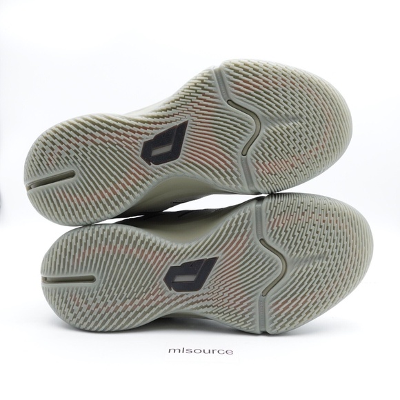 NEW adidas Dame 9 Basketball Shoes Men\'s JI1939 Silver Pebble/Legend Ivy/Orange main image 5